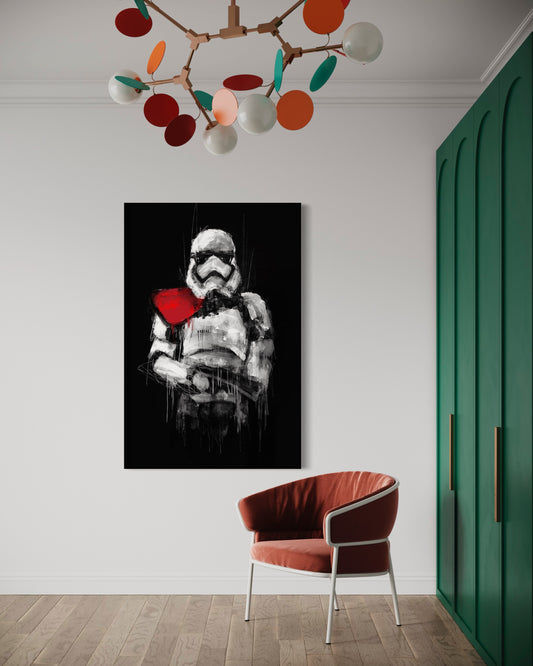Cuadro decorativo canvas Stormtrooper 002