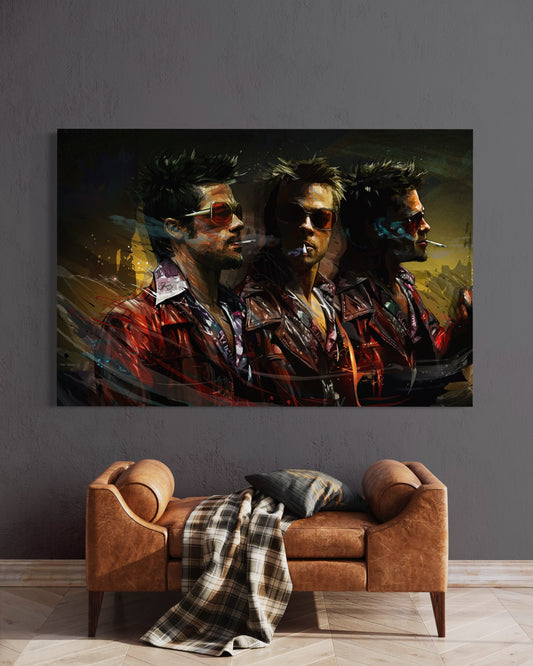 Cuadro decorativo canvas The fight club 002