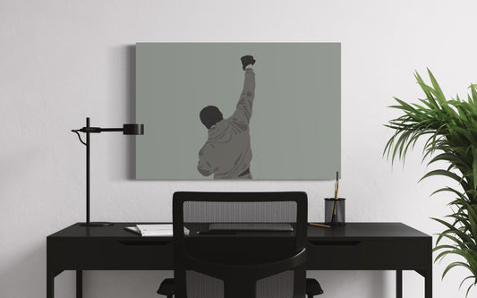 Cuadro decorativo canvas Rocky 001