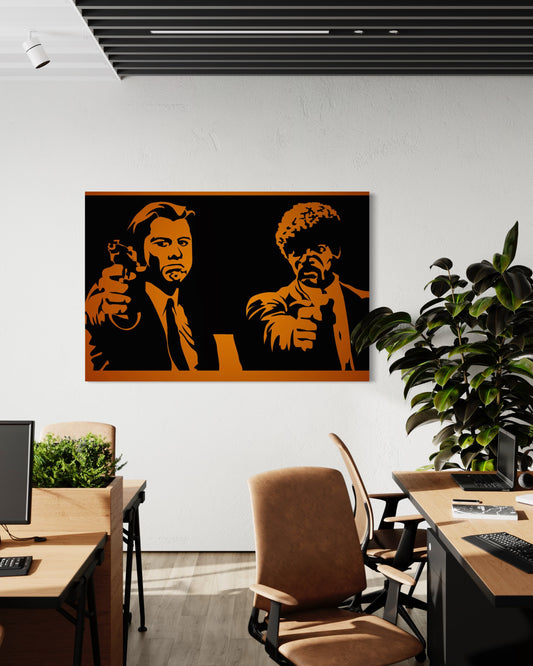 Cuadro decorativo canvas Pulp Fiction 003