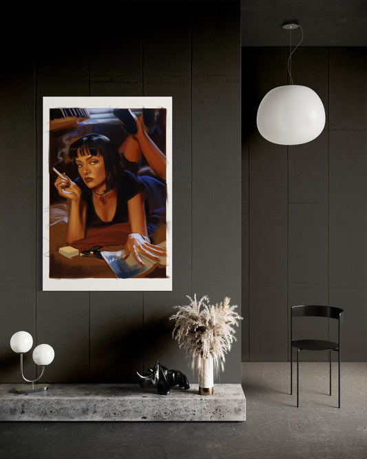 Cuadro decorativo canvas Pulp Fiction 002