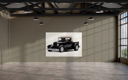 Cuadro decorativo canvas Automóvil 012