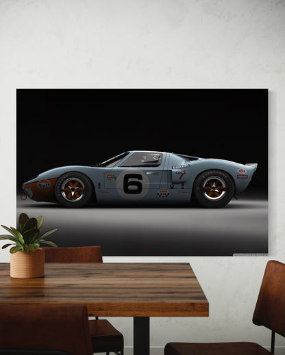 Cuadro decorativo canvas Automóvil 020
