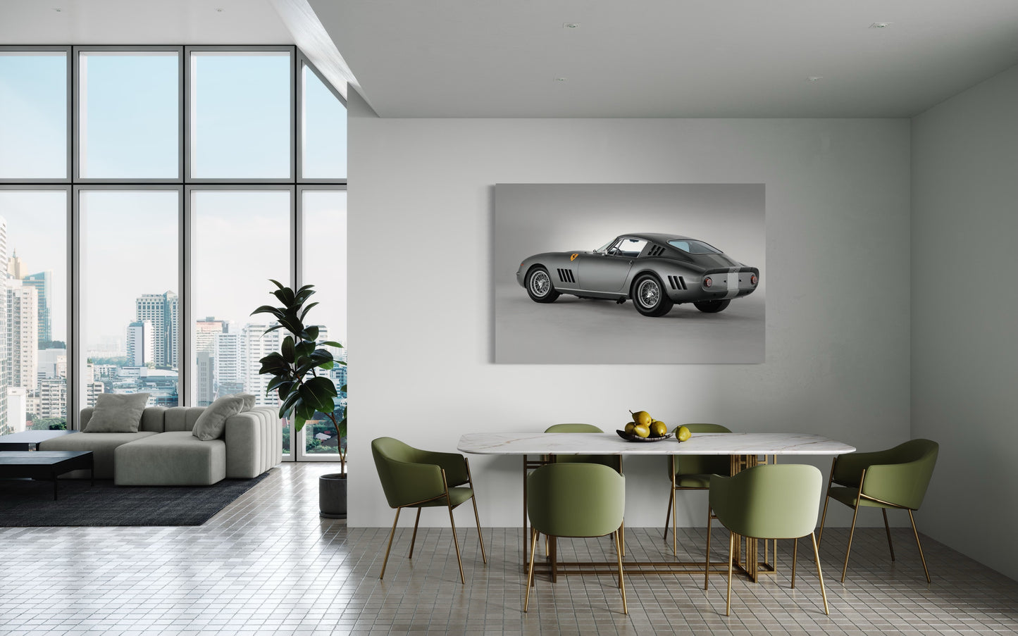 Cuadro decorativo canvas Automóvil 025