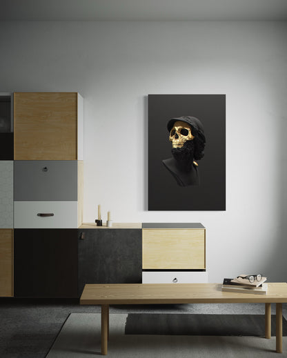 Cuadro decorativo canvas Craneo 003