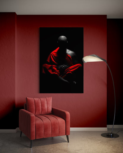 Cuadro decorativo canvas Meditación 003