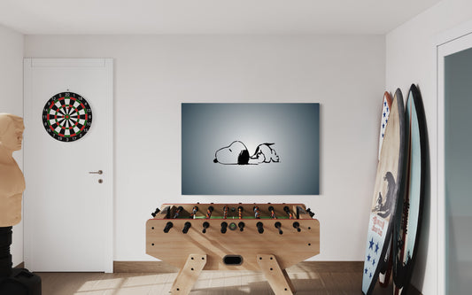 Cuadro decorativo canvas Snoopy 001