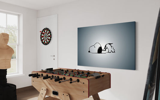 Cuadro decorativo canvas Snoopy 001