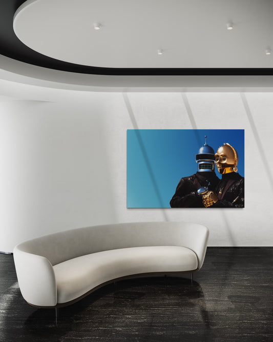 Cuadro decorativo canvas C3P0 - Bender