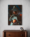 Cuadro decorativo canvas Astronauta 004