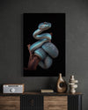 Cuadro decorativo canvas Serpiente 001