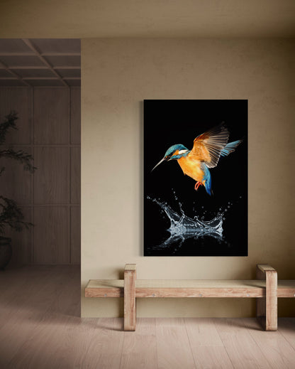 Cuadro decorativo canvas Colibrí 001