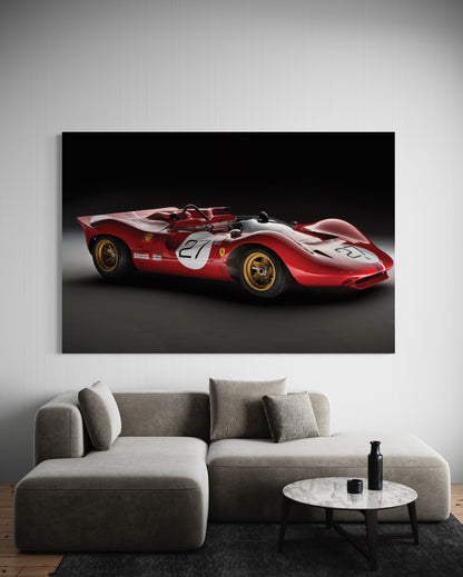 Cuadro decorativo canvas Automóvil 049