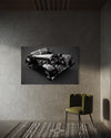 Cuadro decorativo canvas Automóvil 040