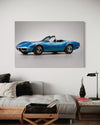 Cuadro decorativo canvas Automóvil 037