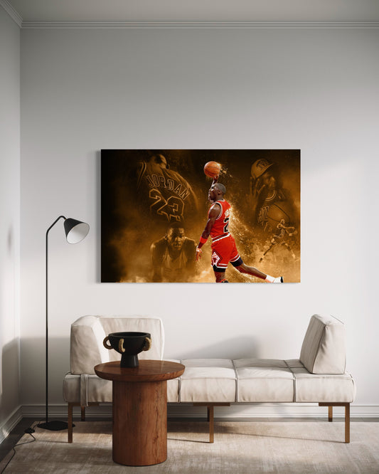 Cuadro decorativo canvas Jordan 003