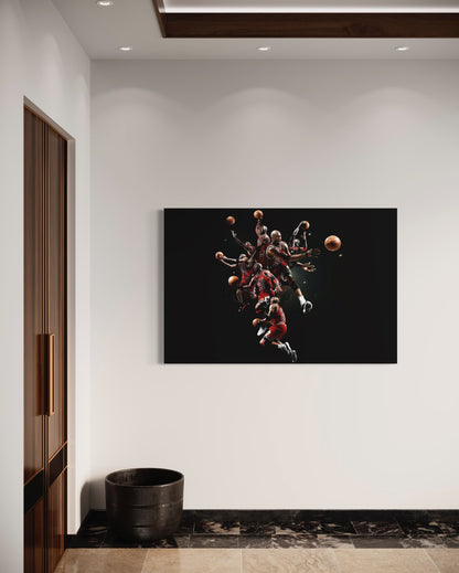 Cuadro decorativo canvas Jordan 005