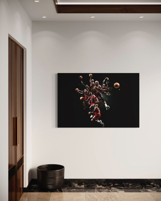 Cuadro decorativo canvas Jordan 005