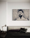 Cuadro decorativo canvas Messi 006