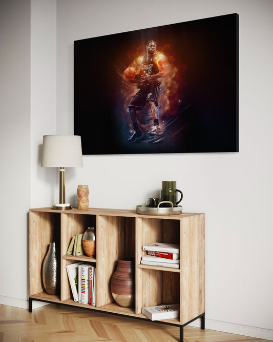Cuadro decorativo canvas LeBron 002
