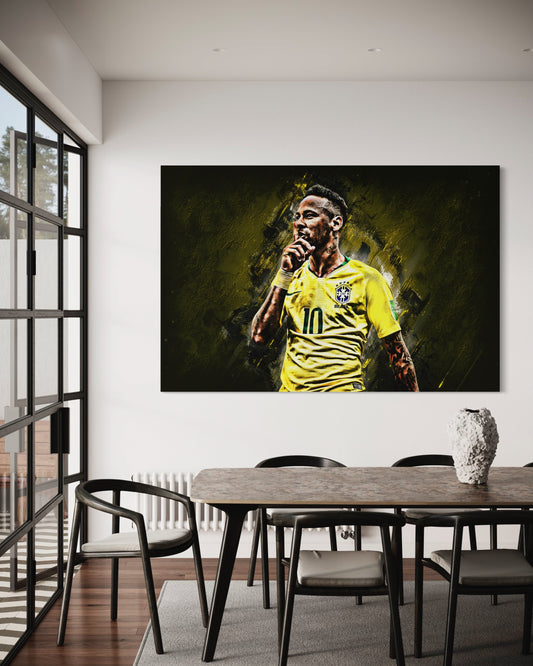 Cuadro decorativo canvas Neymar 002