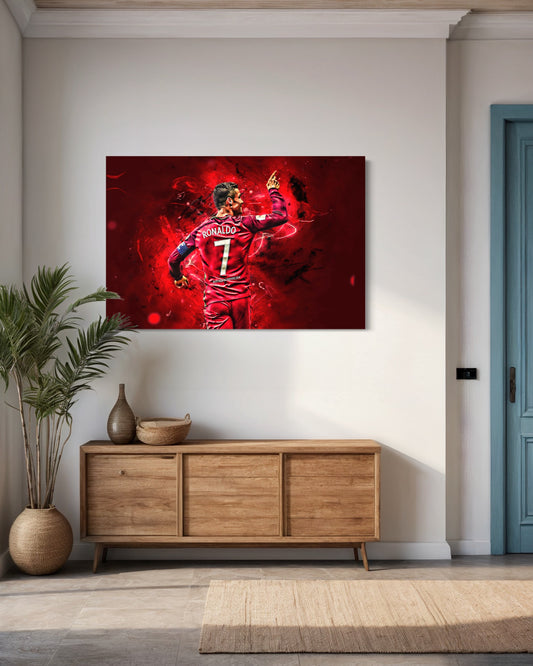 Cuadro decorativo canvas Cristiano Ronaldo 002