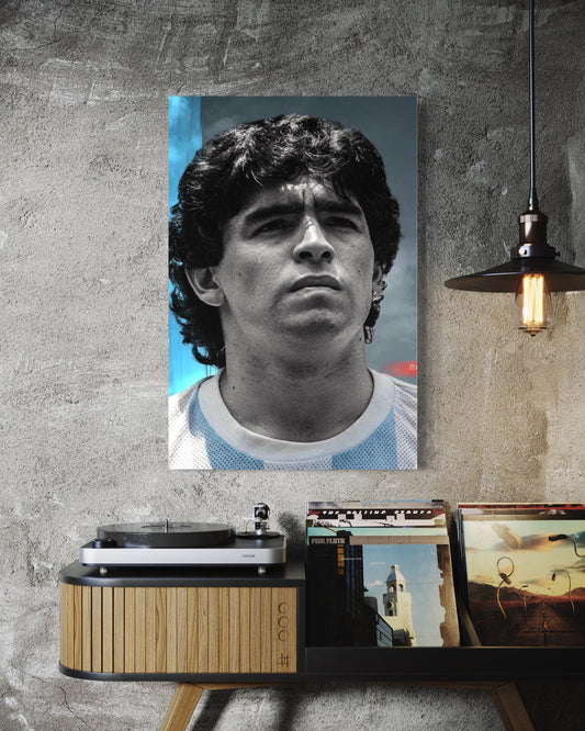 Cuadro decorativo canvas Maradona 002