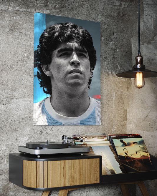 Cuadro decorativo canvas Maradona 002