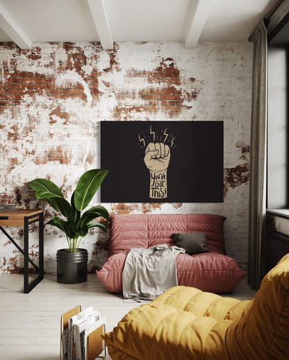 Cuadro decorativo canvas You´ve got this!