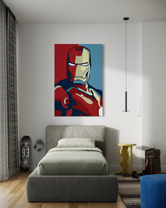 Cuadro decorativo canvas Iron Man 001
