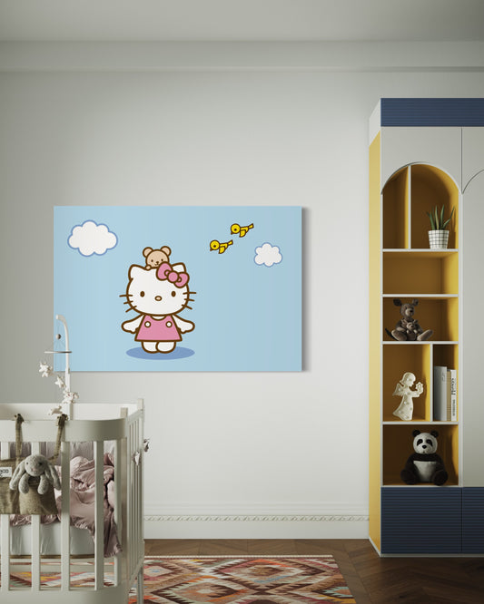 Cuadro decorativo canvas Hello Kitty 001