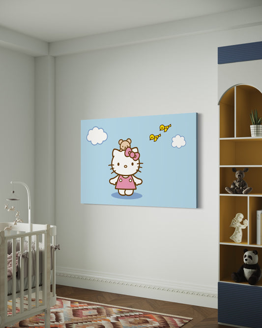 Cuadro decorativo canvas Hello Kitty 001