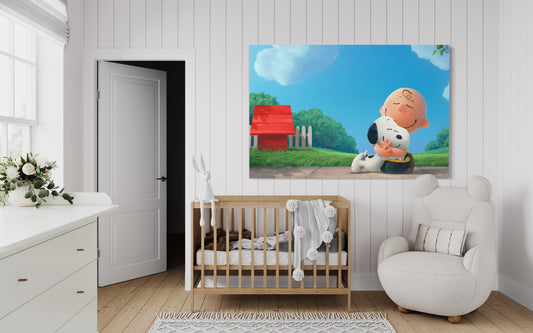 Cuadro decorativo canvas Charlie Brown 001