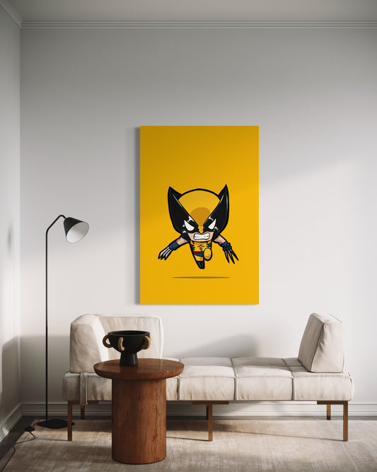 Cuadro decorativo canvas Wolverine 001