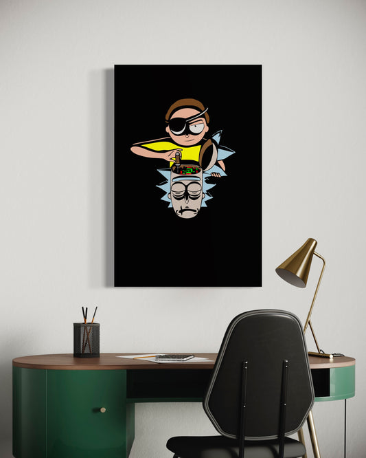 Cuadro decorativo canvas Rick y Morty 002