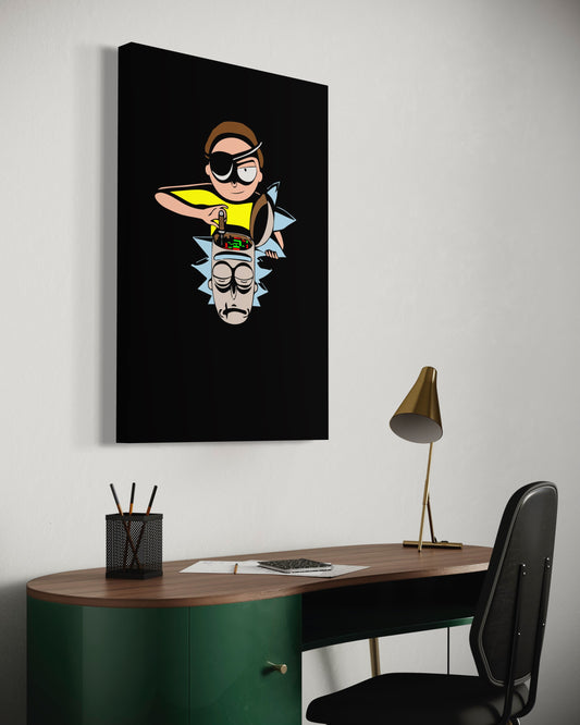 Cuadro decorativo canvas Rick y Morty 002