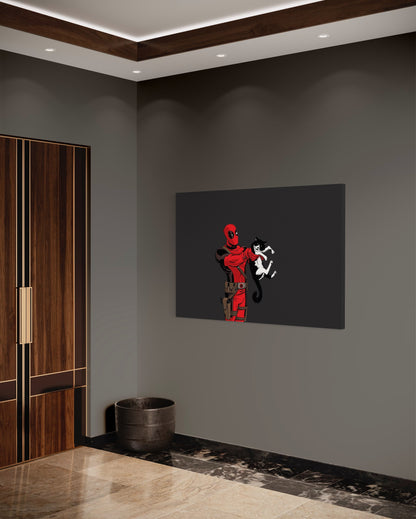Cuadro decorativo canvas Deadpool 001