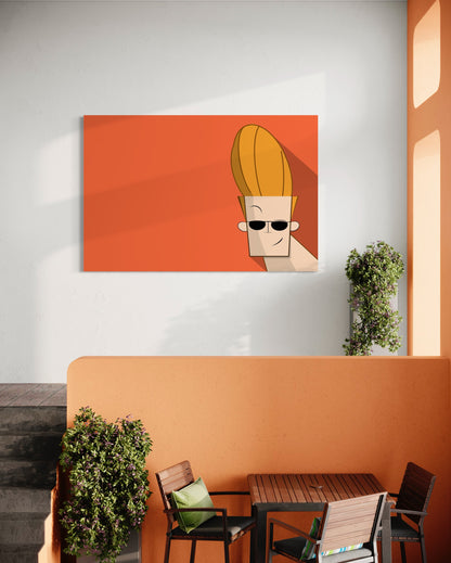 Cuadro decorativo canvas Johnny Bravo 001