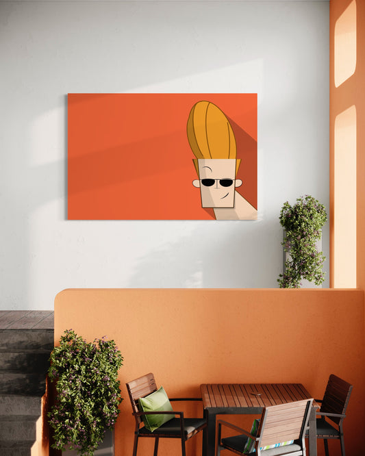 Cuadro decorativo canvas Johnny Bravo 001