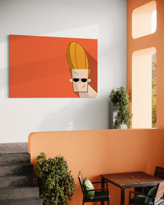 Cuadro decorativo canvas Johnny Bravo 001