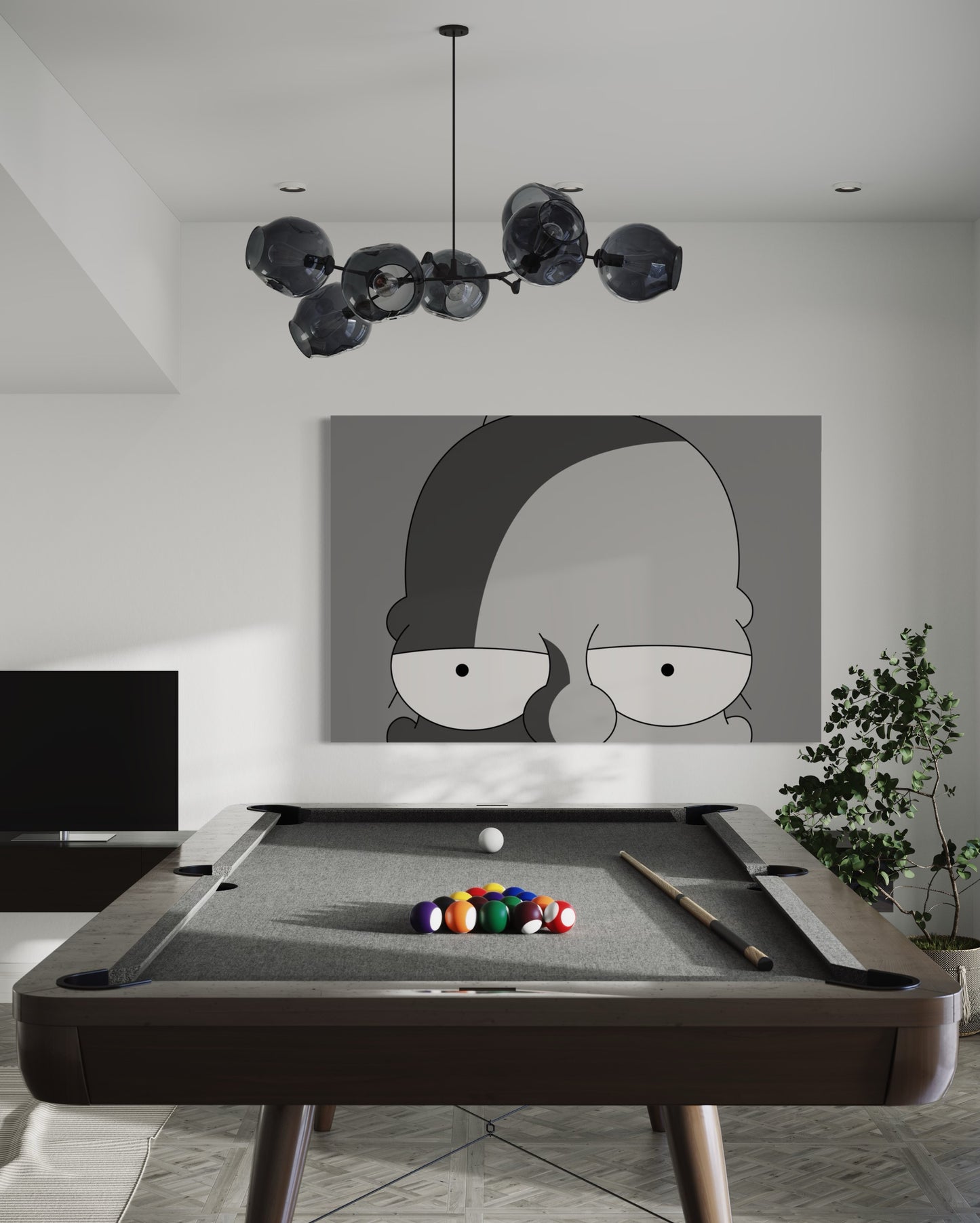 Cuadro decorativo canvas Homero 001