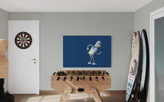 Cuadro decorativo canvas Bender 001