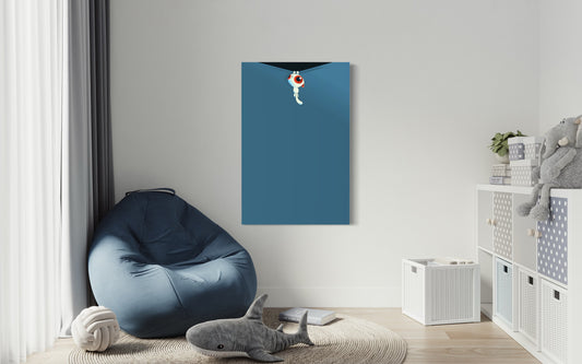 Cuadro decorativo canvas Gato 003