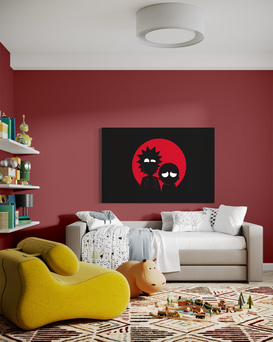 Cuadro decorativo canvas Rick y Morty 003