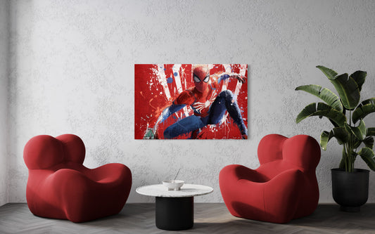 Cuadro decorativo canvas Spiderman 004