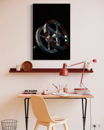 Cuadro decorativo canvas Odisea Espacial 001
