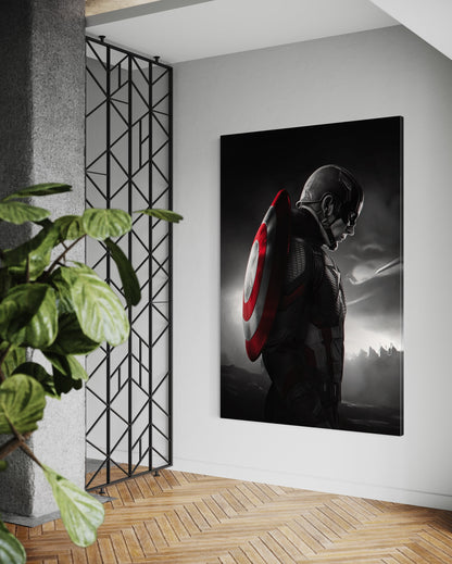 Cuadro decorativo canvas Capitán América 001