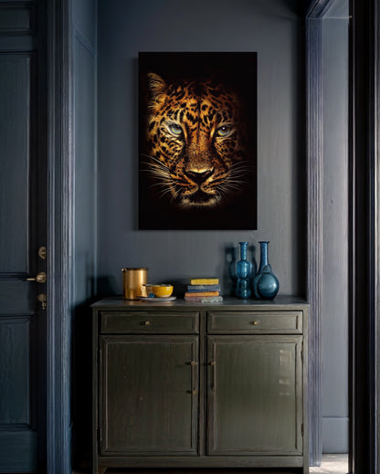 Cuadro decorativo canvas Jaguar 003