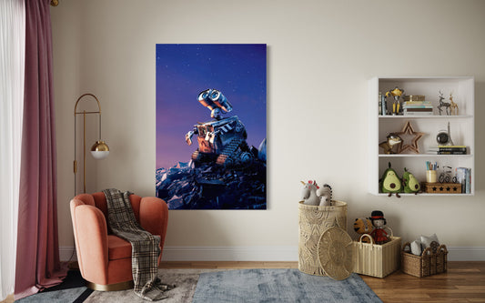 Cuadro decorativo canvas WALL-E 001