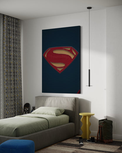 Cuadro decorativo canvas Superman 002